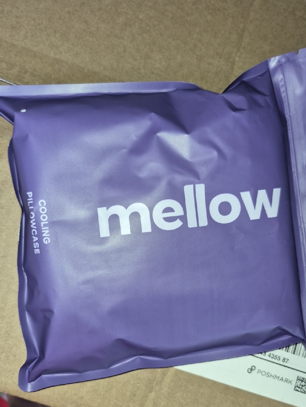 Mellow Cooling Pillowcase - Lavender Purple Standard Size Nwt